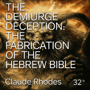 The Demiurge Deception: The Fabrication of the Hebrew Bible