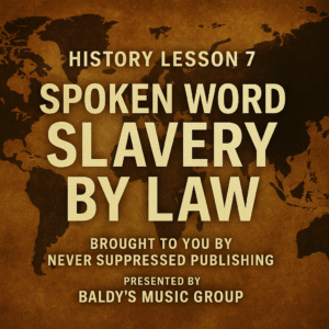 History Lesson 7 — Slavery by Law