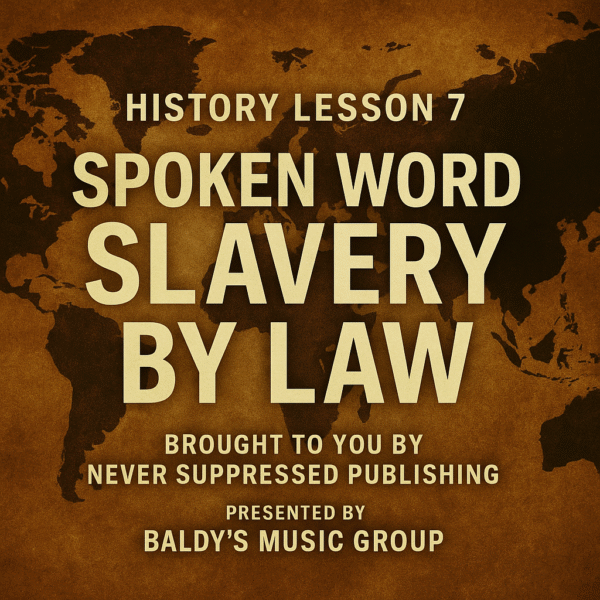 History Lesson 7 — Slavery by Law