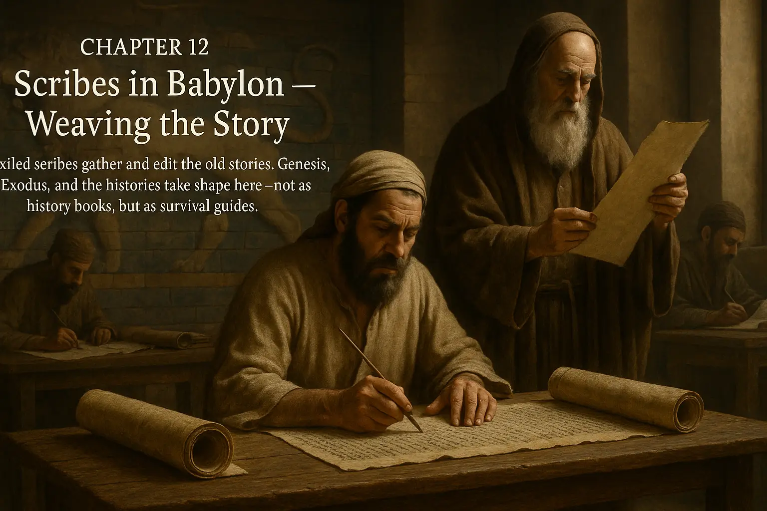 Chapter 12 Scribes in Babylon — Manufacturing Scripture