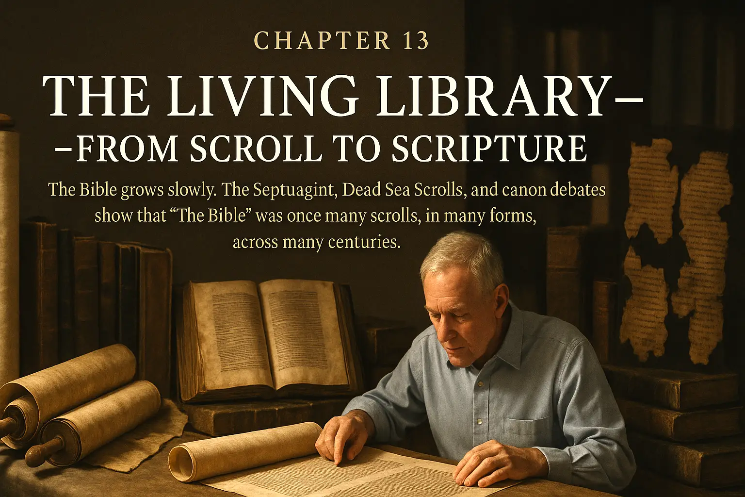 Chapter 13 The Living Library — From Scroll to Scripture