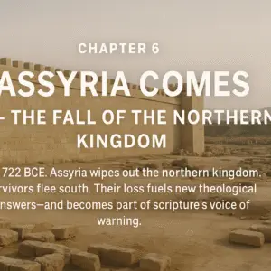 Chapter 6 Assyria Comes — The Fall of the Northern Kingdom